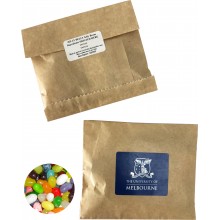 Kraft Paper Bag with JELLY BELLY Jelly Beans 50g